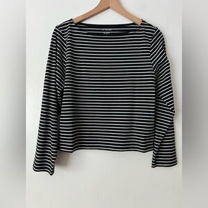 J.Crew Pima cotton long-sleeve T-shirt in stripe